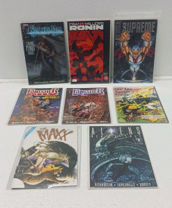 (8) Comic Books Including Shadow Man, Ghost Rider- Wolverine-Punisher