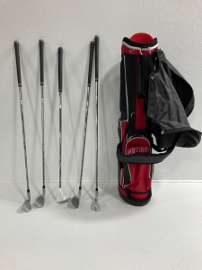 Nitro Golf Set, With Bag, 1 Putter, 4 Golf Clubs