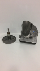 (1) Hobart Mixer Pelican Head Vegetable Slicer Blade Attachment (1) Hobart Slicer Blade Attachment