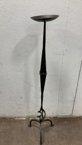 Tall Metal Candle Stand