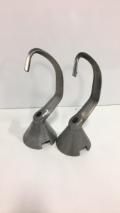 (2) Hobart Dough Hooks For 30-Qt. Mixer