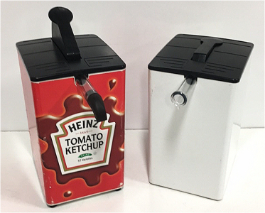 (2) Servers Brand Heinz Ketchup 1-Gallon Dispensers