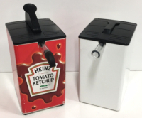 (2) Servers Brand Heinz Ketchup 1-Gallon Dispensers