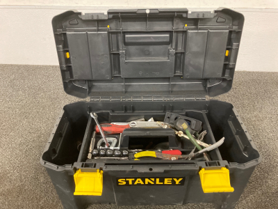 Tool box with tools