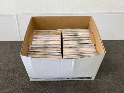 Box of Assorted Records- 45s