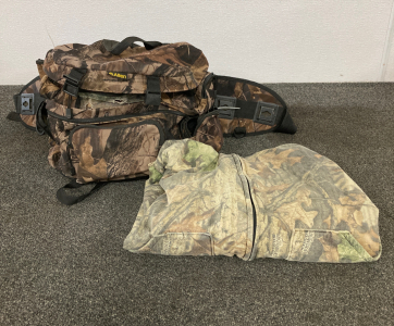 Hunting Bag And Camo Jacket