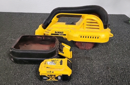 Dewalt Battery Powered Vacuum