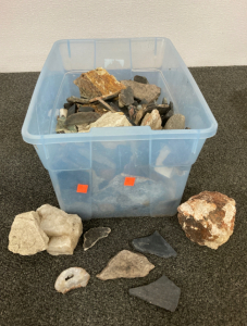 Box Of Assorted Rocks