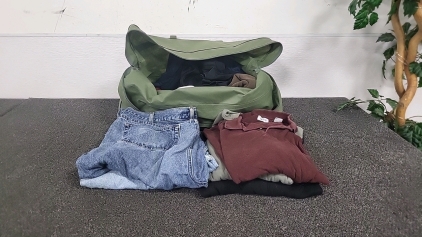 Bag of Assorted 2X Shirts and 42×30 Pants