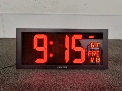 Acurite LED Clock