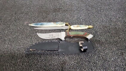 Decorative knife and Hunters Knife