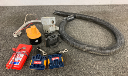 Volt Meter, Hose, RYOBI Battery, And More