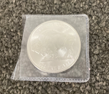 One Troy ounce fine silver