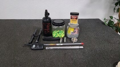 Plastic and Metal BBs, Replacement Paintball GUN barrel, CO2 tank, and More