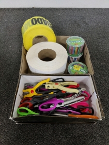 Box of Tape & Scissors