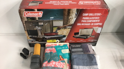 Shower Curtains - Electric Sharpener - Propane Mini Grille