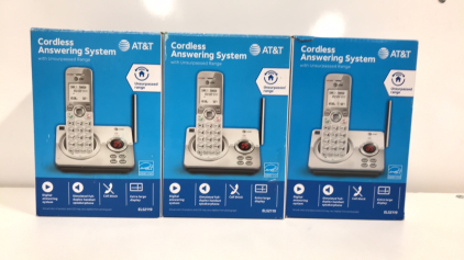 (3) AT&T Cordless Answering System