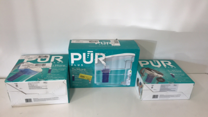 (3) Pur Water Filters