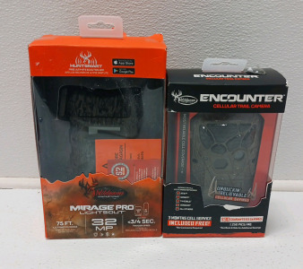 Wildgame Encounter Cellular Trail Camera And Wildgame Shadow 32MP Lightsout