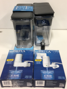 (2) Brita Water Filters, (2) Brita Faucet Filters