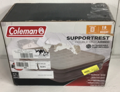 Coleman Air Bed - Double High - Pump Included