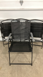 (3) Folding Patio Chairs