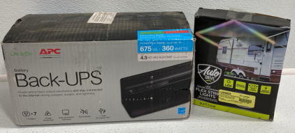 Battery Back-Ups, LED Flex String Color Changing Lights