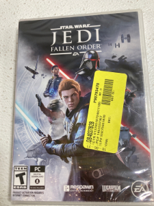 (2) Shower Curtains, Bath Mat, Digital Scale, Kids Sleeping Bag, Tablecloth, (2) Minnie Mouse Towels, (2) Pairs of Biker Shorts Size L &XL, PS4, (2) PC Games