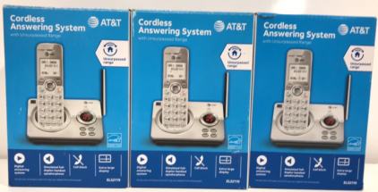 (3) AT&T Cordless Answering System