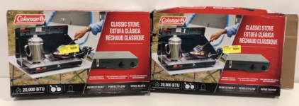 (2) Coleman Classic Stove