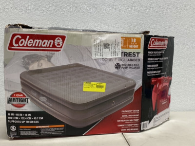 Coleman 18 Inch Height Queen Size Air Bed