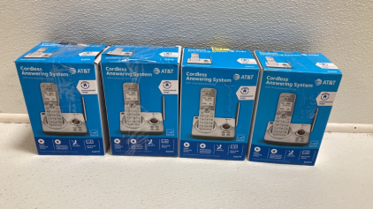 (4) AT&T Cordless Answering Systems