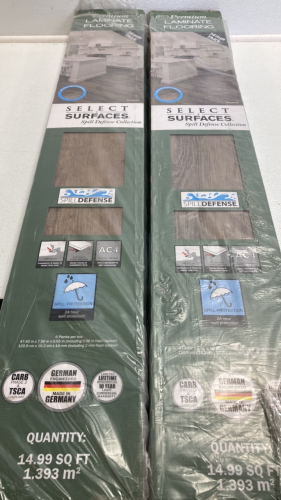 (2) Boardwalk Select Surfaces Laminate Flooring