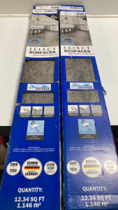 (2) Rustic Gray Select Surfaces Laminate Flooring