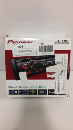 Pioneer Cd RDS Bluetooth Car Radio Reciever