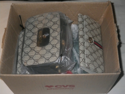 Box Full of Women's Handbags