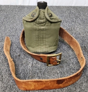 Belt W/ Canteen & Pouch