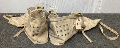 (2) World War I Cavalry Feed Bags