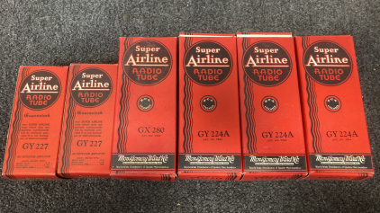 Speer Airline Radio Tubes