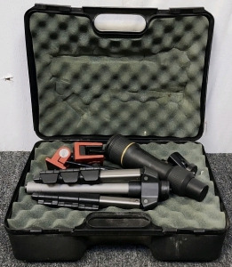 Protective Case W/ Tripod, Spotting Scope, & More