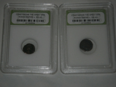 2 Constantine the Great 330 AD Coins
