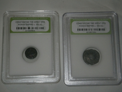 2 Constantine The Great 330 AD Coins