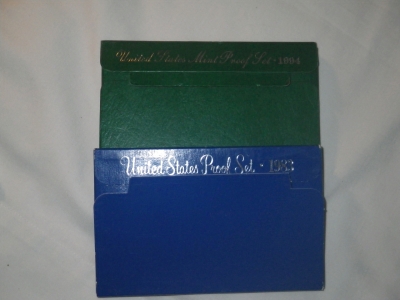 1983 and 1994 Proof Sets in Cases