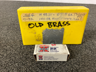 .22 and .264 ammunition