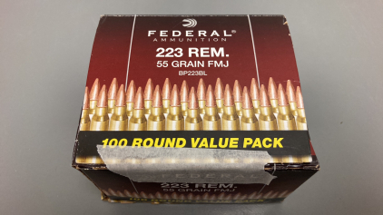 (100) Rnds. Federal 223 REM Ammo