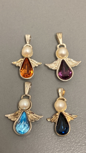 Angel Jeweled Pendants