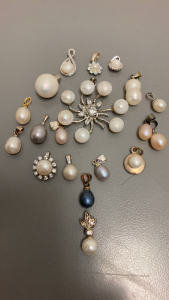 Assorted Pearl Pendants