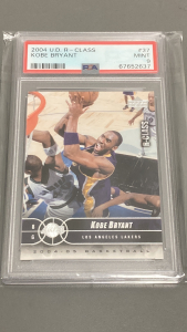Graded 2004 U.D. R- Class Kobe Bryant Card