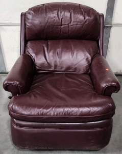 Red Leather Recliner