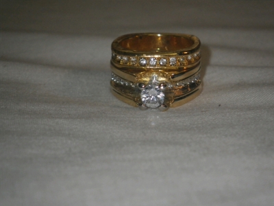 Wedding Ring Set Size 6